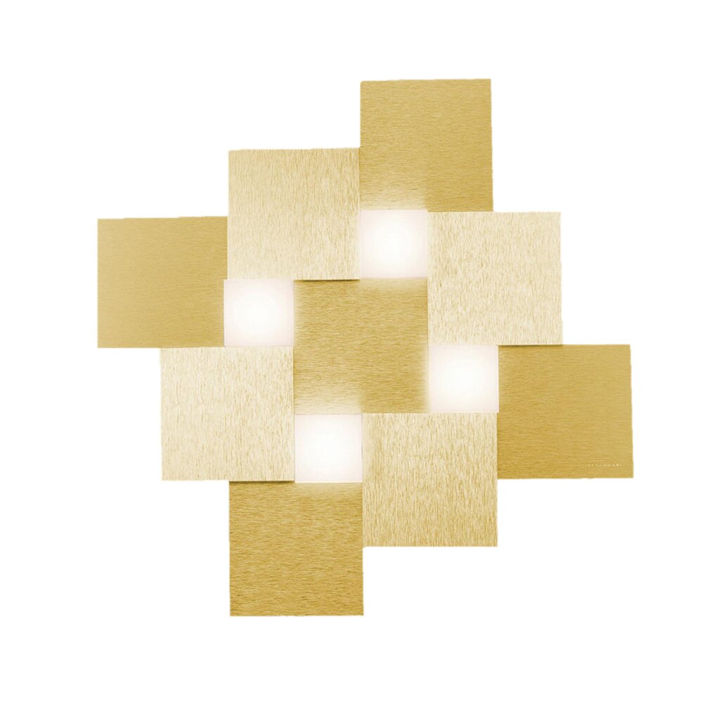 Grossmann CREO Deckenleuchte LED Messing, 4-flammig main product photo