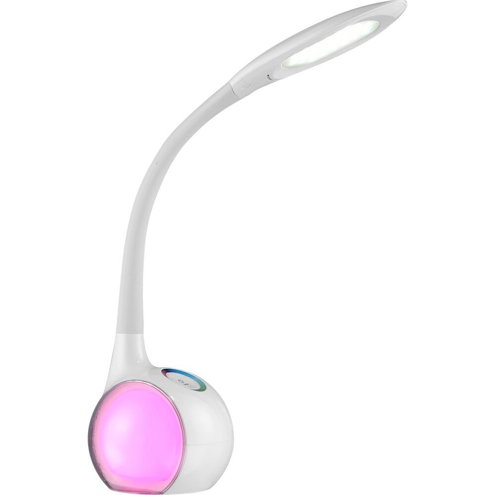 Globo TARRON Tischleuchte LED Weiß, 1-flammig, Farbwechsler main product photo