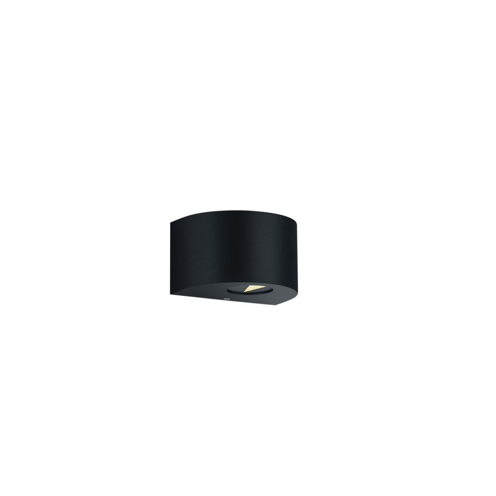 Reality ROSARIO Aussenwandleuchte LED Schwarz, 2-flammig main product photo