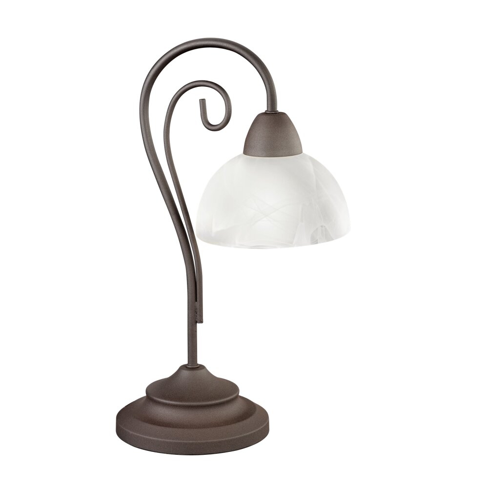 Reality COUNTRY Tischleuchte Rostfarben, 1-flammig main product photo