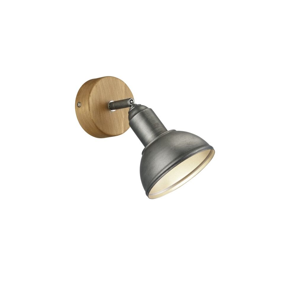 Trio Leuchten DELHI Strahler Nickel-Matt, 1-flammig main product photo