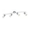 Trio Leuchten LEVISTO Deckenspot LED Nickel-Matt, 4-flammig