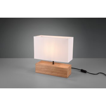 Reality Woody Tischleuchte LED Holz hell, 1-flammig