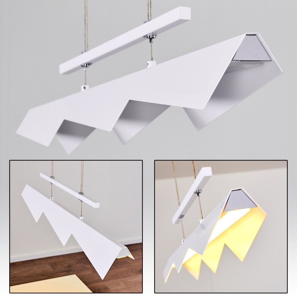 Karungi Pendelleuchte LED Weiß, 1-flammig main product photo