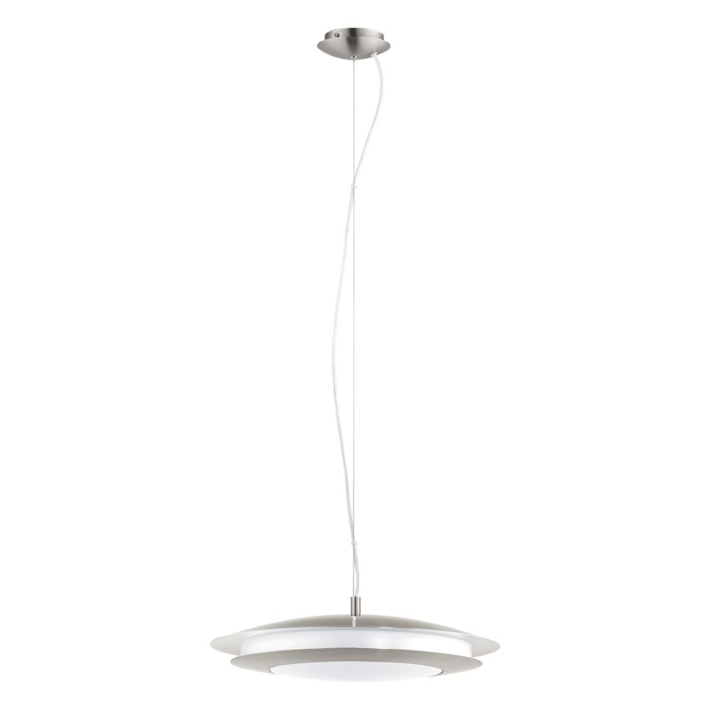 EGLO connect MONEVA-C Hängeleuchte LED Nickel-Matt, 1-flammig, Farbwechsler main product photo