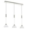 Eglo MONTEFIO Pendelleuchte LED Nickel-Matt, 3-flammig