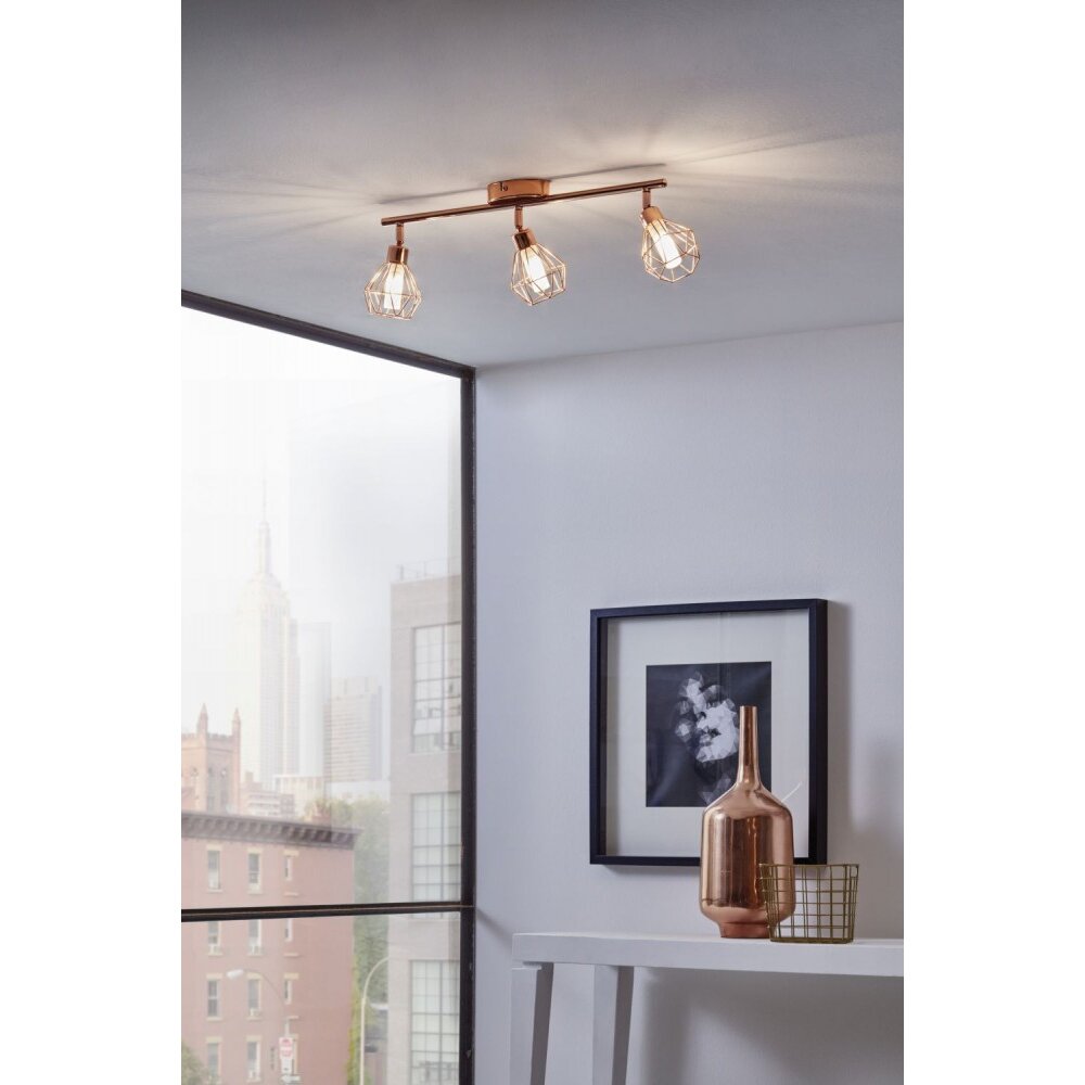 Eglo ZAPATA Deckenspot Kupferfarben, 3-flammig main product photo