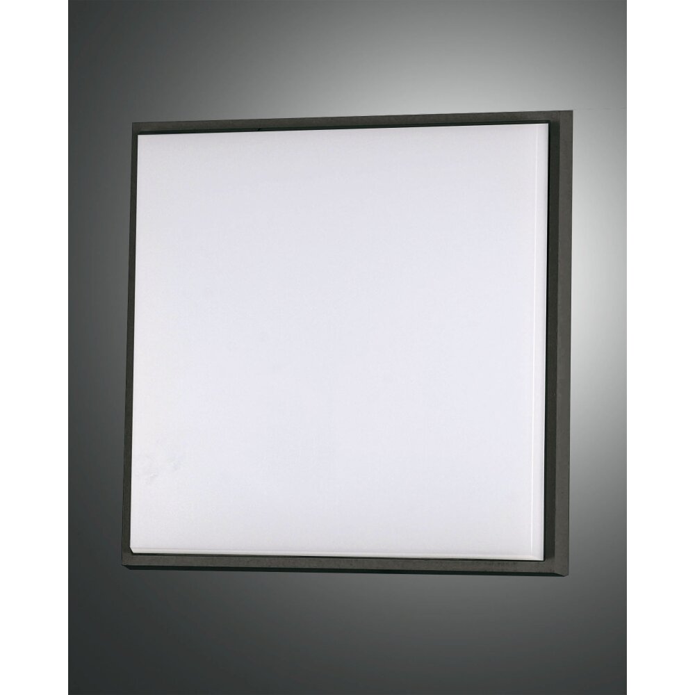 Fabas Luce Desdy Außendeckenleuchte LED Schwarz, 1-flammig main product photo