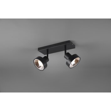 Schwarz 800700232 Leon LED Strahler Trio Leuchten