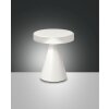 Fabas Luce Neutra Tischleuchte LED Weiß, 1-flammig