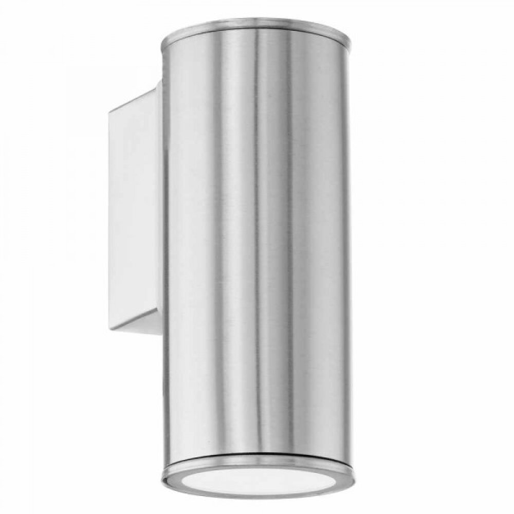 Eglo RIGA Wandaussenleuchte Edelstahl, 1-flammig main product photo