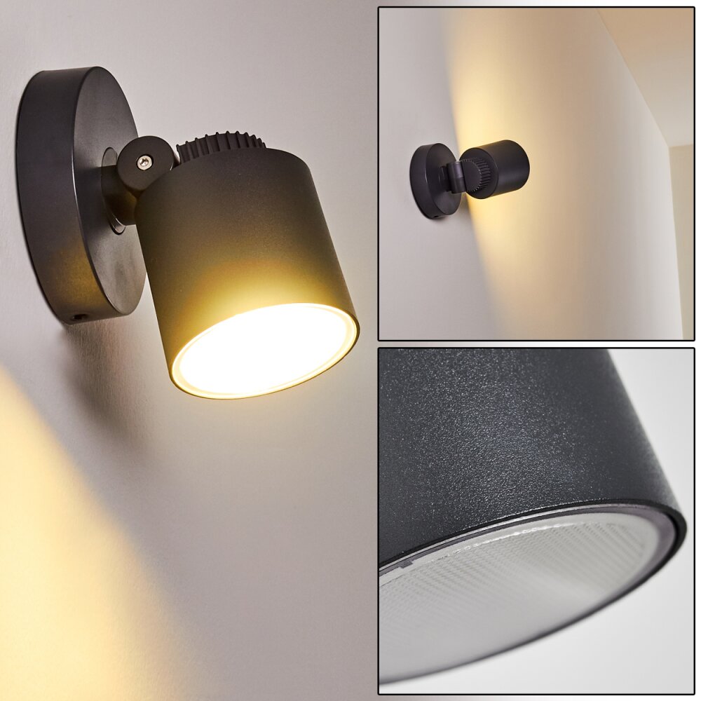 Apenrader Außenwandleuchte LED Anthrazit, 1-flammig main product photo