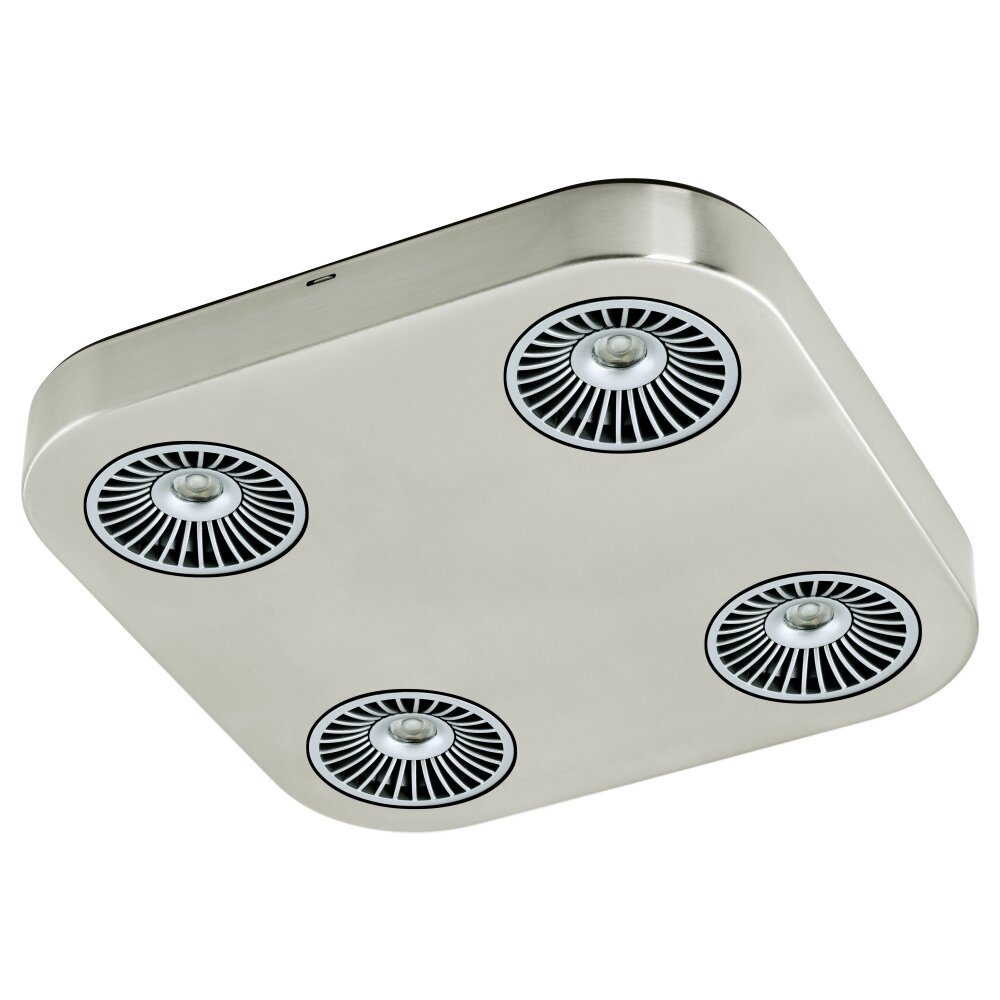 Eglo Montale Deckenleuchte LED Nickel-Matt, 4-flammig main product photo