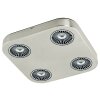 Eglo Montale Deckenleuchte LED Nickel-Matt, 4-flammig