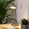 Shreveport Tischleuchte LED Anthrazit, Weiß, 1-flammig