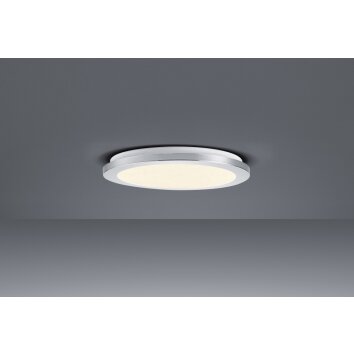 Trio Leuchten CESAR Deckenleuchte LED Chrom, 1-flammig