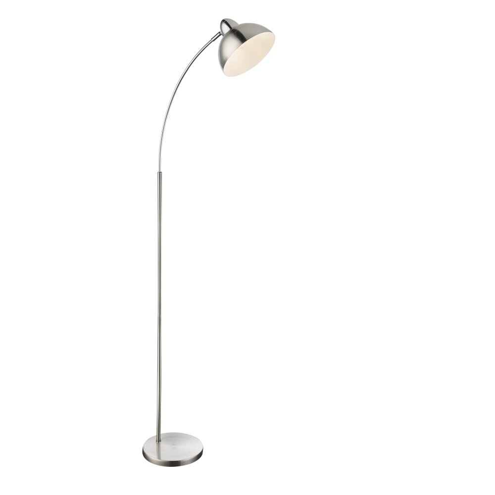 Globo ANITA Stehleuchte Nickel-Matt, 1-flammig main product photo