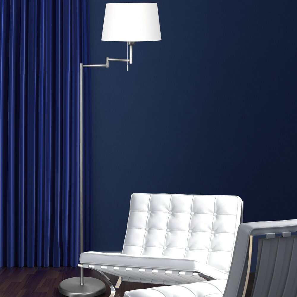 Steinhauer MEXLITE Stehleuchte Edelstahl, 1-flammig main product photo