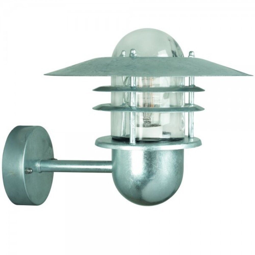 Nordlux AGGER Außenwandleuchte Verzinkt, 1-flammig main product photo
